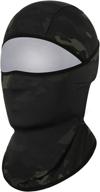 🚴 achiou balaclava face mask: ultimate uv protection ice silk mask for men and women - perfect for cycling, climbing, and running logo