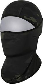 img 4 attached to 🚴 Achiou Balaclava Face Mask: Ultimate UV Protection Ice Silk Mask for Men and Women - Perfect for Cycling, Climbing, and Running