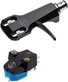 img 1 attached to 🔵 Набор головки картриджа для проигрывателя с головкой AT-VM95C / H, синий, от Audio-Technica