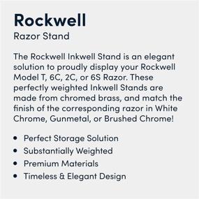 img 2 attached to Stylish and Sturdy Rockwell Stand - Gunmetal (over Brass): A Perfect Addition to Any Décor