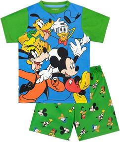 img 4 attached to Disney Mickey Mouse Pajamas Green