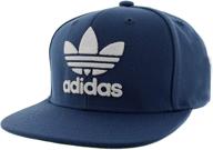 🧢 adidas originals boys' trefoil chain snapback cap - flat brim and structured design logo