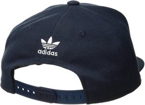 img 3 attached to 🧢 adidas Originals Boys' Trefoil Chain Snapback Cap - Flat Brim and Structured Design