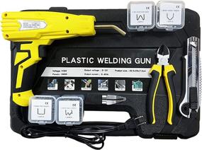 img 3 attached to 🔧 Upgraded 100w Hot Stapler Kit for Car Bumper Repair - Plastic Welding Machine with Plier, Knife, Flat/Outside Corner/Inside Corner/Wave Staples - Welding Repairing Machine for Welder Gun Repair