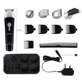 img 3 attached to 🧔 Efficient SUPRENT Beard Trimmer for Men: Cordless Hair Clippers with USB Fast Charge and IPX6 Waterproof Design - Professional Grooming Kit for Hair, Mustache, Sideburns, Facial, and Nose Hair Shaver