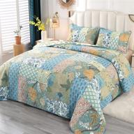 alicemall country reversible patchwork bedspreads logo