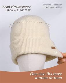 img 1 attached to Beanie Slouchy Beanies Womens Winter Outdoor Recreation and Outdoor Clothing