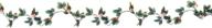 beistle 20844 holly berry garland logo