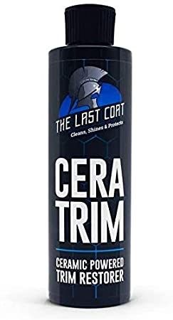 Restore faded plastic trim on your car with CeraTrim!! IT WORKS