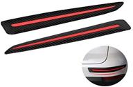 protect your vehicle with lljstat universal anti-collision patch bumper guard strip (2 pack) logo