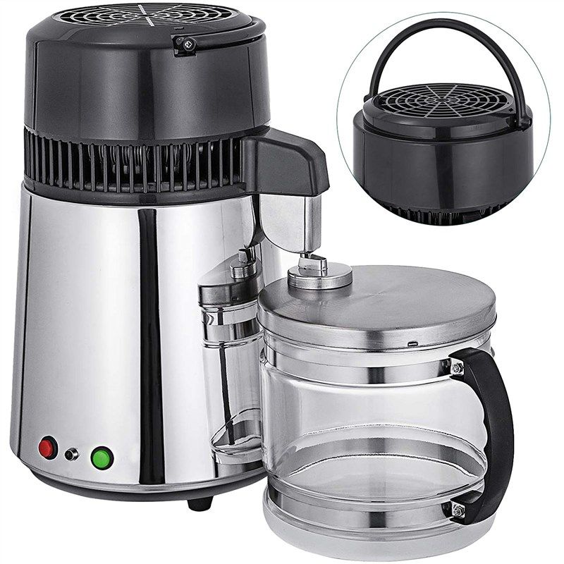 vevor countertop water distiller stainless 로고
