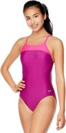 speedo womens swimsuit piece shimmer sports & fitness logo