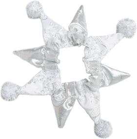 img 1 attached to 🦌 Pet Krewe Silver Snowflake Antler & Collar Set: The Ultimate Dog Costume for Halloween, Christmas, Parties, Photoshoots & Gifts