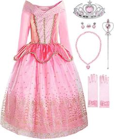 img 4 attached to 👑 Princess Costume Accessories for Girls by ReliBeauty