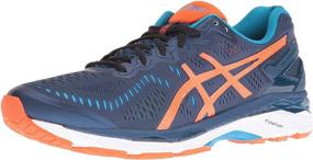 img 4 attached to Supreme Performance: ASICS Gel Kayano Running Poseidon Orange Men's Shoes and Athletic Gear