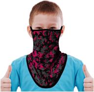 🧣 fmdan gaiter bandana multicolored 200121a: stylish boys' accessories for all-out adventure! logo