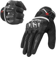 🧤 men's seektop motorcycle gloves - full finger touchscreen powersports gloves for enhanced control logo