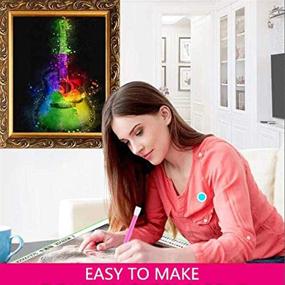img 3 attached to Multicolored Diamond Painting Beginners Inch（Without