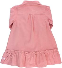 img 1 attached to 👗 Flowy Tiered Button Back Dress for Baby and Toddler Girls by RuffleButts