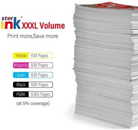img 1 attached to St@r Ink Compatible Canon 280 281 XXL Ink Cartridge Replacement (1 Set+2 PGBK) for Pixma TR7520 TR8520 TR8620 TS6120 TS6220 TS6320 TS9120 TS8120 TS8220 TS8320 Printer, 7 Packs
