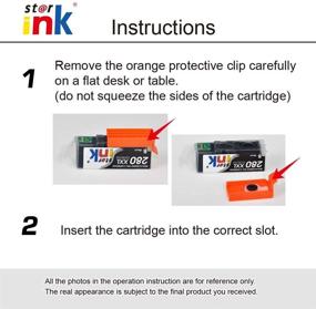 img 2 attached to St@r Ink Compatible Canon 280 281 XXL Ink Cartridge Replacement (1 Set+2 PGBK) for Pixma TR7520 TR8520 TR8620 TS6120 TS6220 TS6320 TS9120 TS8120 TS8220 TS8320 Printer, 7 Packs