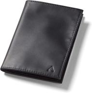 🛂 allett rfid leather passport wallet: stylish security for your travel essentials logo