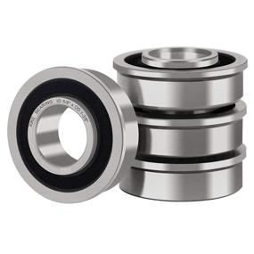 img 2 attached to Wheelbarrow Flanged Bearings by XiKe – Ideal for Various Applications