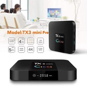 img 3 attached to 📺 Upgrade Your Entertainment: TX3 Mini Pro Android 8.1 TV Box with Amlogic S905W Quad Core, 2GB RAM, 16GB ROM, Dual Band 2.4G/5.8G WiFi, Bluetooth 4.2, 4K Smart Android Media Player