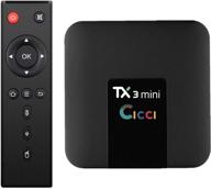 📺 upgrade your entertainment: tx3 mini pro android 8.1 tv box with amlogic s905w quad core, 2gb ram, 16gb rom, dual band 2.4g/5.8g wifi, bluetooth 4.2, 4k smart android media player logo
