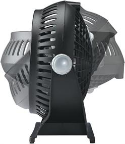 img 2 attached to 💨 Lasko Breeze Machine 507: Pivoting 2-Speed Floor/Table Fan - Black, Effective Household Cooling Solution