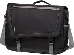 img 4 attached to 🎒 Men's Lightweight Water Resistant Messenger Bag for 15.6 Inch Laptop, Ideal for School, Office, and Shoulder Carry