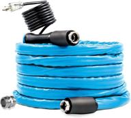 💦 camco 25ft tastepure heated drinking water hose - lead & bpa free, reinforced for maximum kink resistance, 1/2" dia (22922) - improved seo-friendly product name logo