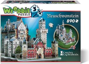 img 4 attached to 🏰 Immerse Yourself in Neuschwanstein: 3D Jigsaw Puzzle with 890 Pieces