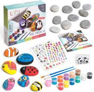 🎨 kipipol rock painting kit for kids: unleash creativity and fun! logo