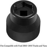 🔧 крышка для гаечного ключа под фильтр топлива/масла premium 24мм/36мм: инструмент для снятия и установки на двигатели ford 6.0l/6.4l powerstroke diesel 2003-2010 года. логотип