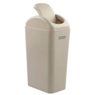 ponpong litre plastic swing dustbin logo