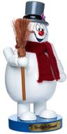 frosty the snowman nutcracker ❄️ - 10 inch wooden kurt adler logo