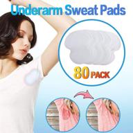 👕 joseche premium quality underarm sweat pads - fight hyperhidrosis effectively [80 pack] for men and women - comfortable, non visible, extra adhesive, disposable dress guards/shields, sweat free armpit protection logo