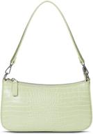 stylish niueimee zhou shoulder handbag: removable & functional women's handbags & wallets logo