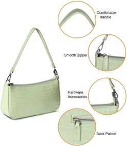 img 1 attached to Стильная женская сумка на плечо NIUEIMEE ZHOU: съемные и функциональные женские сумки и кошельки