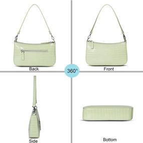 img 2 attached to Stylish NIUEIMEE ZHOU Shoulder Handbag: Removable & Functional Women's Handbags & Wallets
