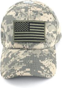 img 3 attached to 🎩 Tactical Hat for Men - GES Operator Hat with Military Patches and USA Flag