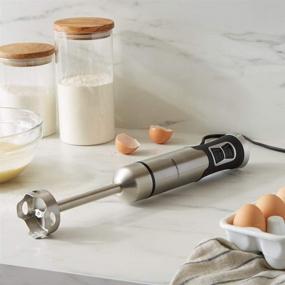 img 1 attached to 🔪 Amazon Basics 500W Multi-Speed Immersion Hand Blender: Efficient and Versatile Blending Tool