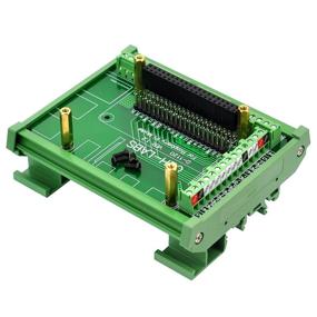 img 3 attached to 🔌 DIN Rail Mount Screw Terminal Block Adapter Module for Raspberry Pi: A Perfect Fit for A+ 3A+ B+ 2B, 3B 3B+ 4B Zero Zero-W