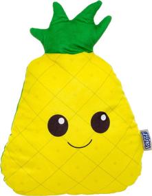 img 4 attached to FUNZIEZ Pineapple Plush Decorative Pillow