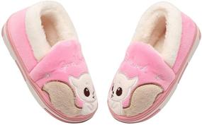 img 4 attached to ZOGEME Slippers Toddler Kids 8 5 9 5