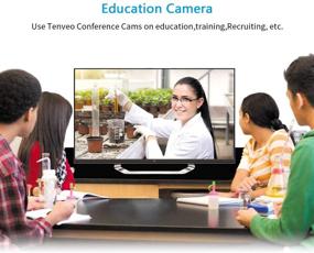 img 2 attached to 🎥 High-Quality Video and Audio Conferencing System - Tenveo Group USB PTZ Conference Room Camera with 2pcs Expansion Mics (10X Zoom TEVO-VA3000E)