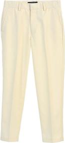 img 2 attached to 👖 Gioberti Boys Front Dress Pants: Stylish and Affordable Boys' Clothing