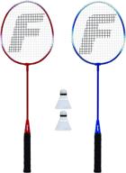 ultimate badminton racket + birdie set: high-quality replacement equipment for 2-4 players by franklin sports логотип