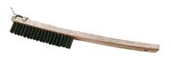 🧹 enhanced international brw-20hd 20-inch long handle wire brush with scraper, wood block &amp; synthetic bristles logo